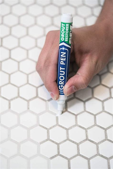 Magical marker for grout